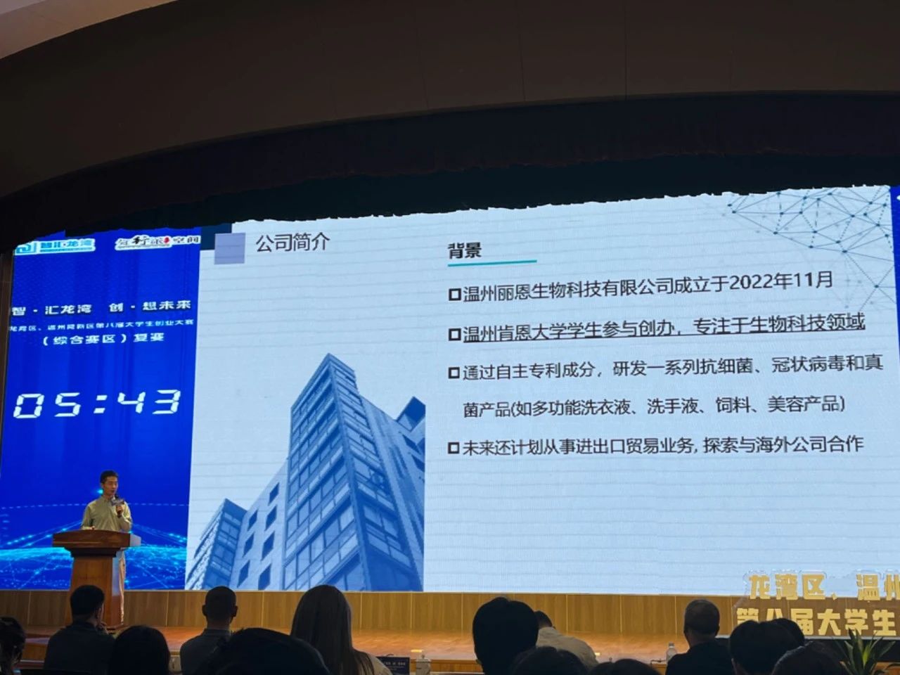 《抗微生物产品研发项目》项目路演